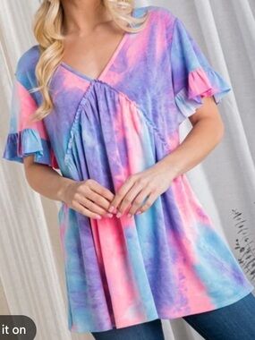 Heimish USA Boutique Tie Dye Top